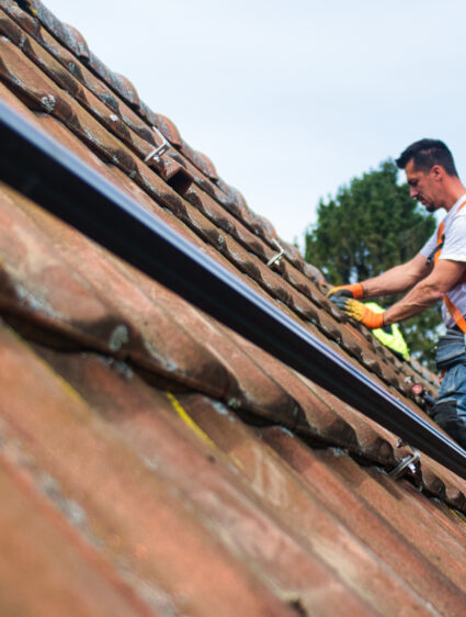 Installation photovoltaïque à Namur réalisée par SAVenergie